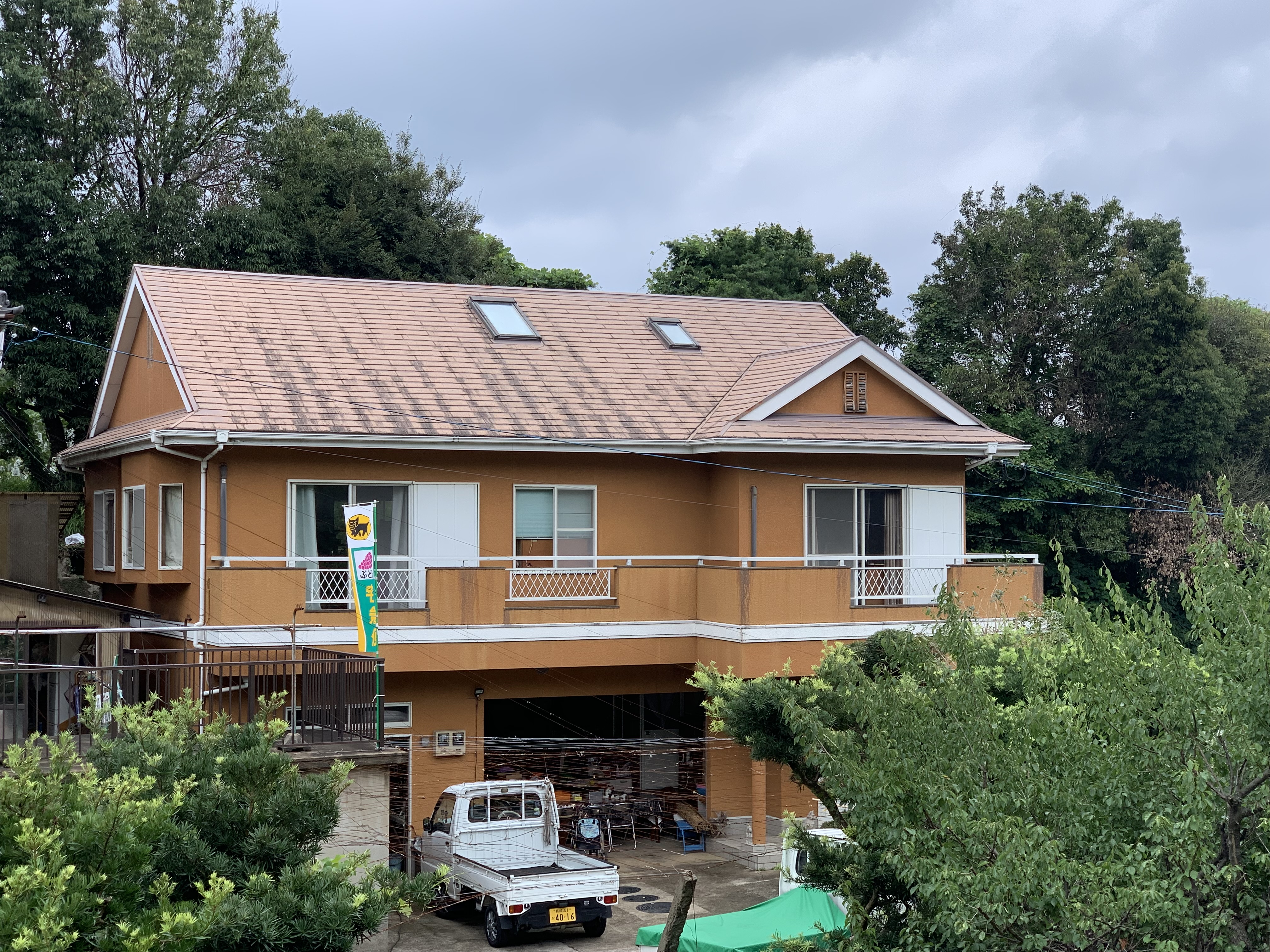 時津町　Ｏ様邸　屋根・外壁塗装工事